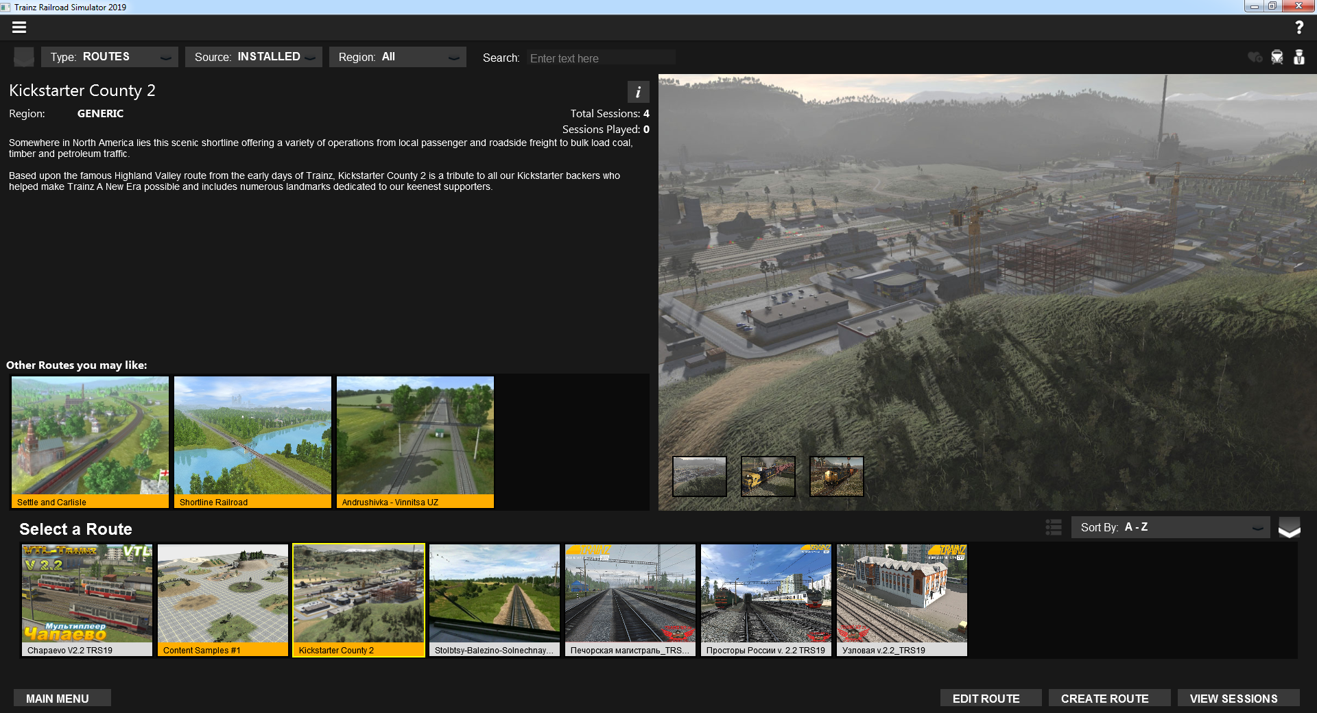Обновление папки Original Trainz-mp.ru